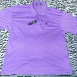 Polo Ralph Lauren XL Purple Men's Polo Shirt - NWT